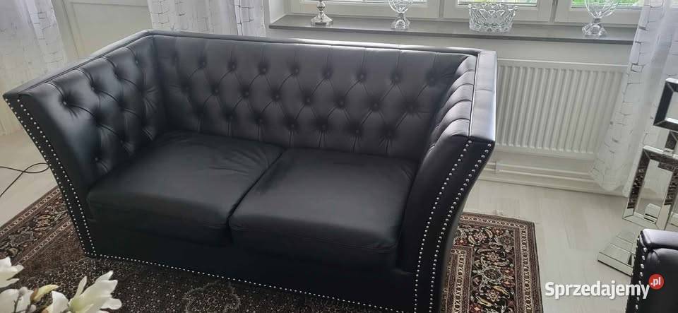 dwie sofy 32 osobowa w stylu Chesterfield 180cm Białystok