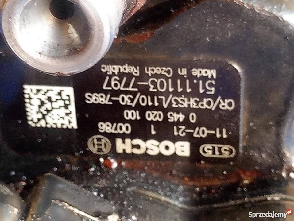 MAN TGL POMPA PALIWA BOSCH 51111037797 EURO5
