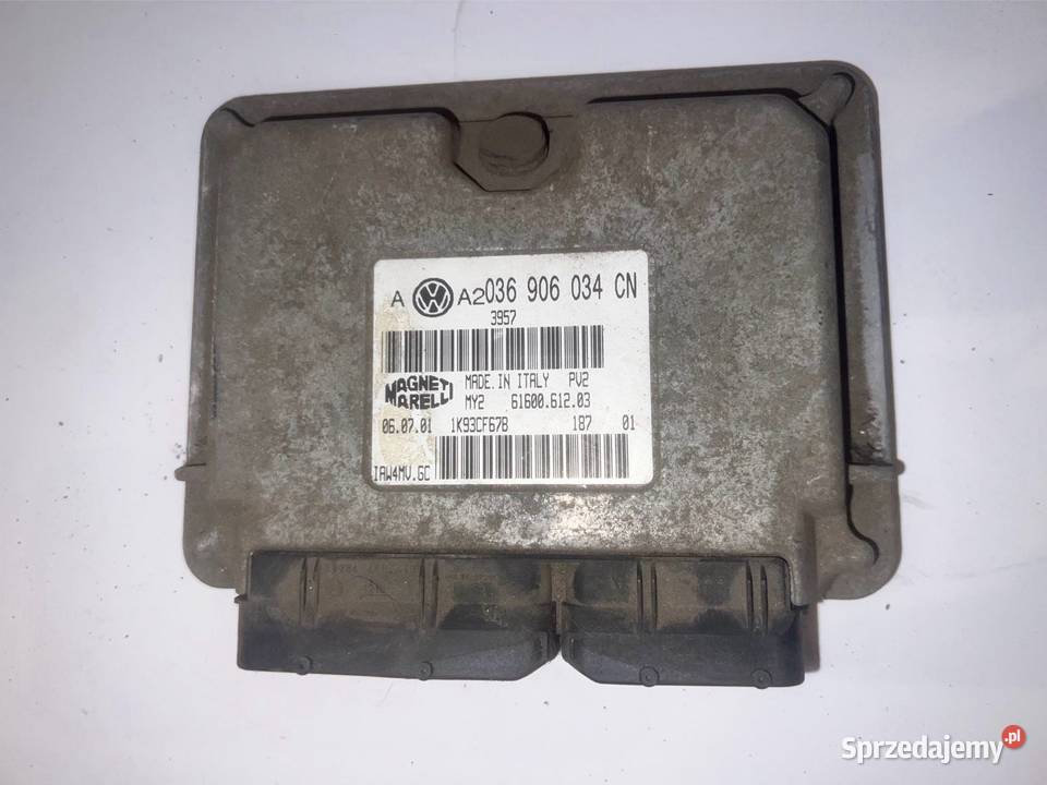 Komputer sterownik moduł silnika VW GOLF 16 16v Ostrzeszów sprzedam