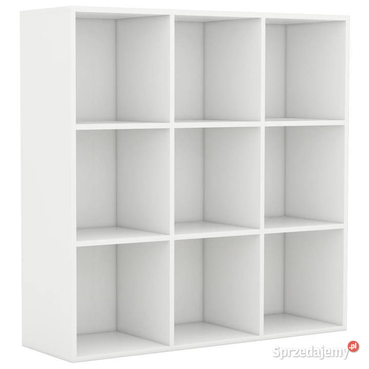 Regał na książki biały 98x29x975 materiał mazowieckie