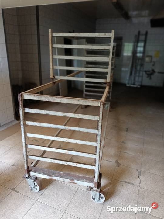 Duży wózek do aparatów załadowczych do pieca łódzkie Pajęczno