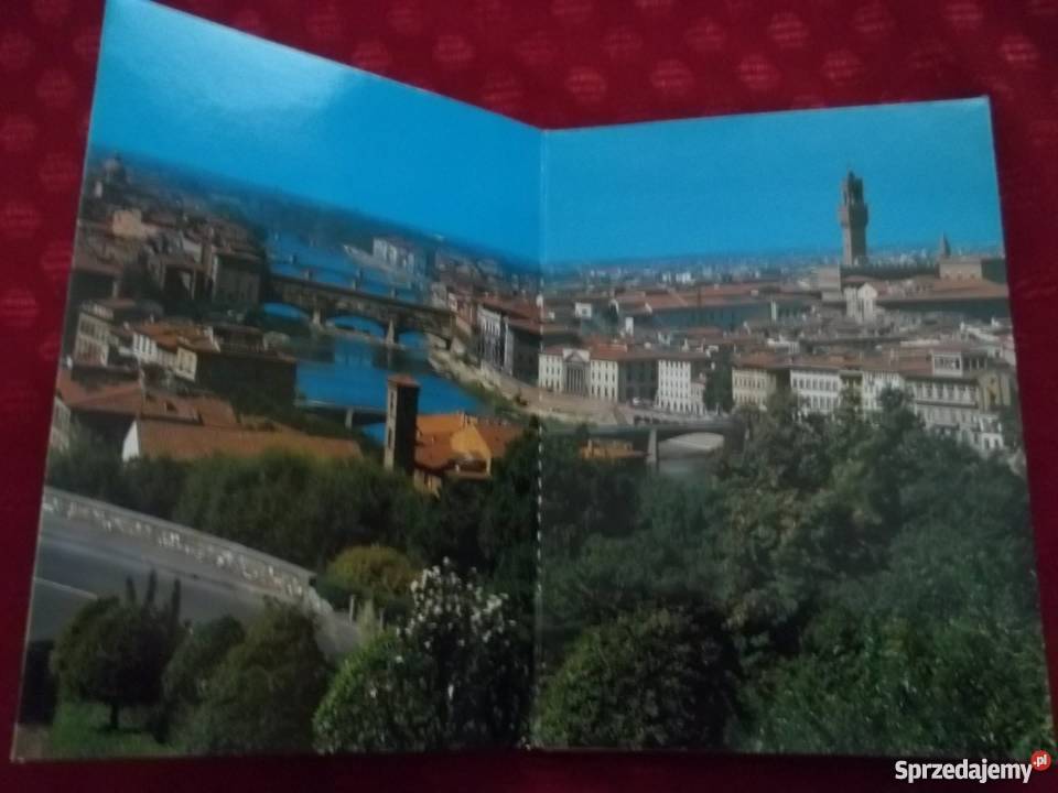 Pocztówki z Florencji zestaw 25Kartki pocztowe łódzkie Łódź