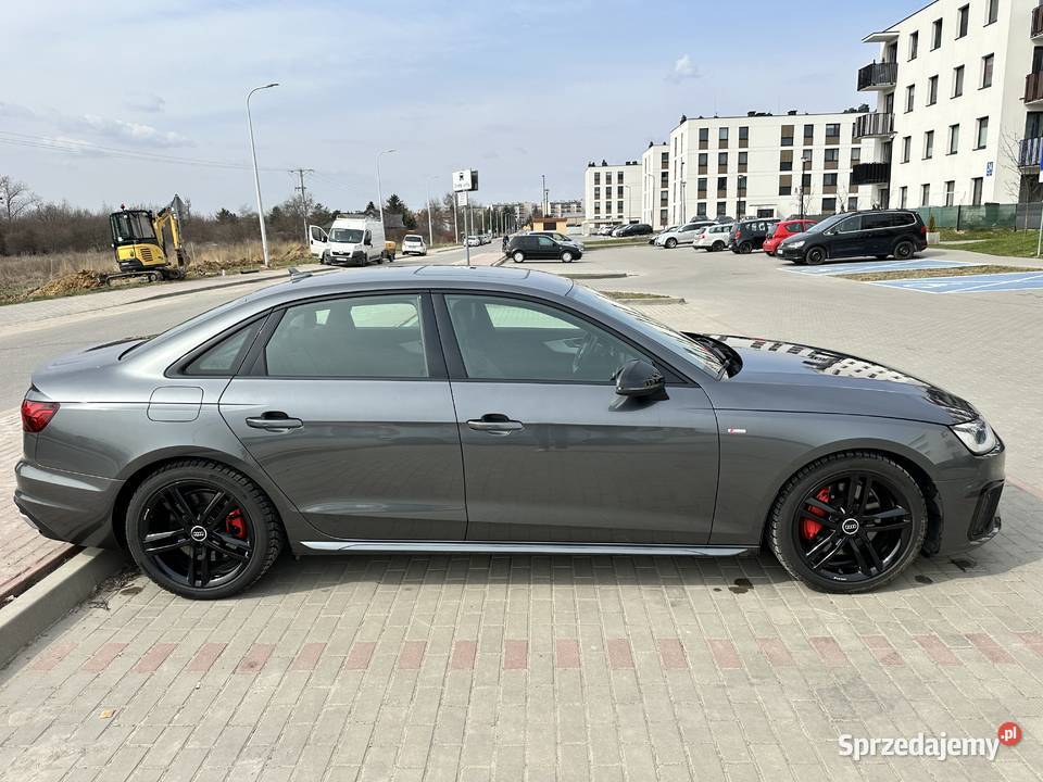 Audi A4 b9 lift 2020 Premium Plus Sline Black A4 lubelskie Świdnik