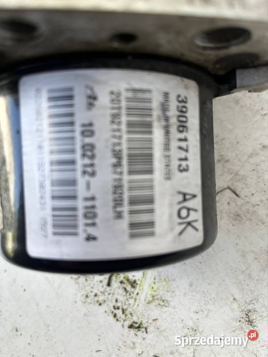 Pompa ABS Opel zafira c lift Układ ABS i ESP Mielec