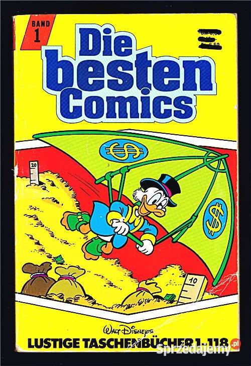 DIE BESTEN COMICS Lustige Taschenbücher Band 1-3 - W. Disney