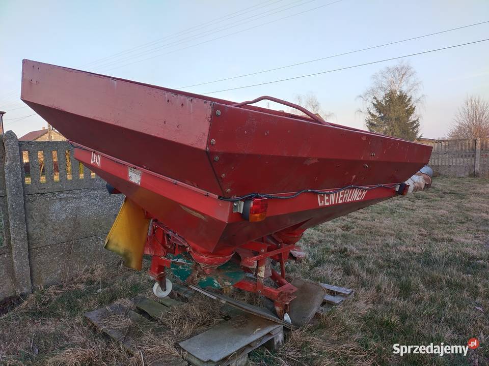 Rozsiewacz nawozu Lely Centerliner Lely Prażki