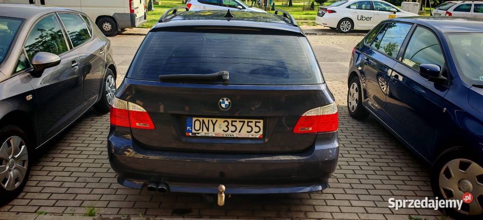 BMW 525 30D dociagi panorama el klapa 2009r elektrochrom. lusterka boczne Motoryzacja dolnośląskie Wrocław