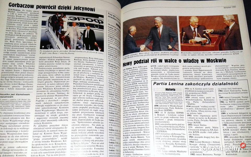 Kronika 1991r Marian B Michalik Praca zbiorowa lubelskie Chełm