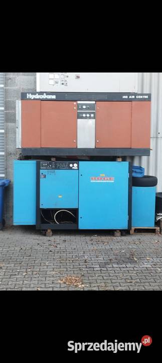 Sprężarka śrubowa Boge 55kW 10bar 78mmin używana Kompresory Kompresory Gościeradów Ukazowy