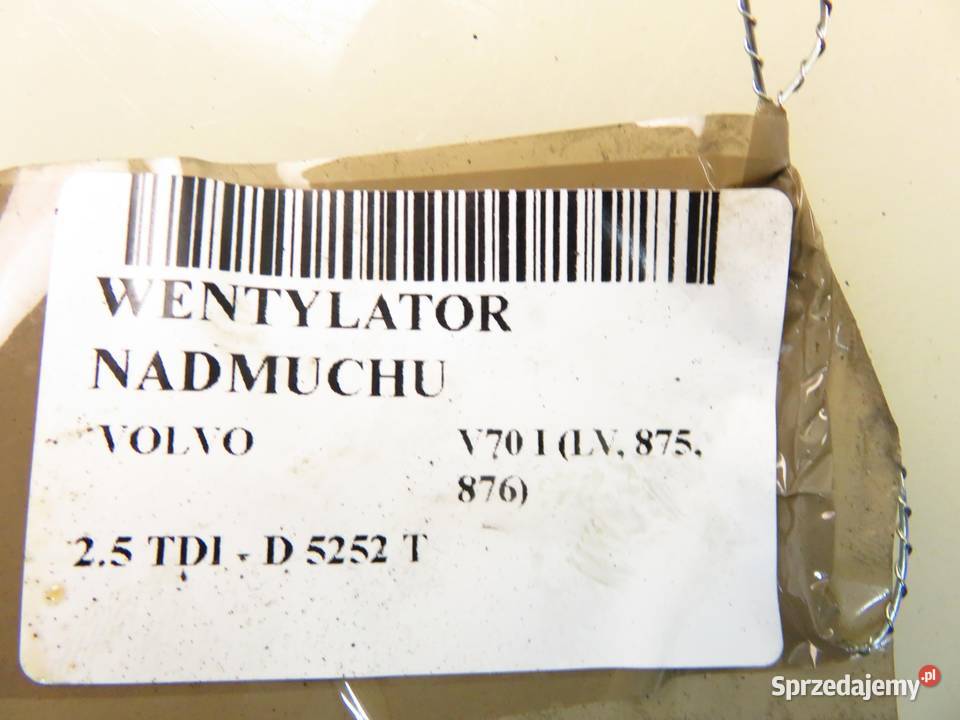 DMUCHAWA VOLVO V70 I 6820812
