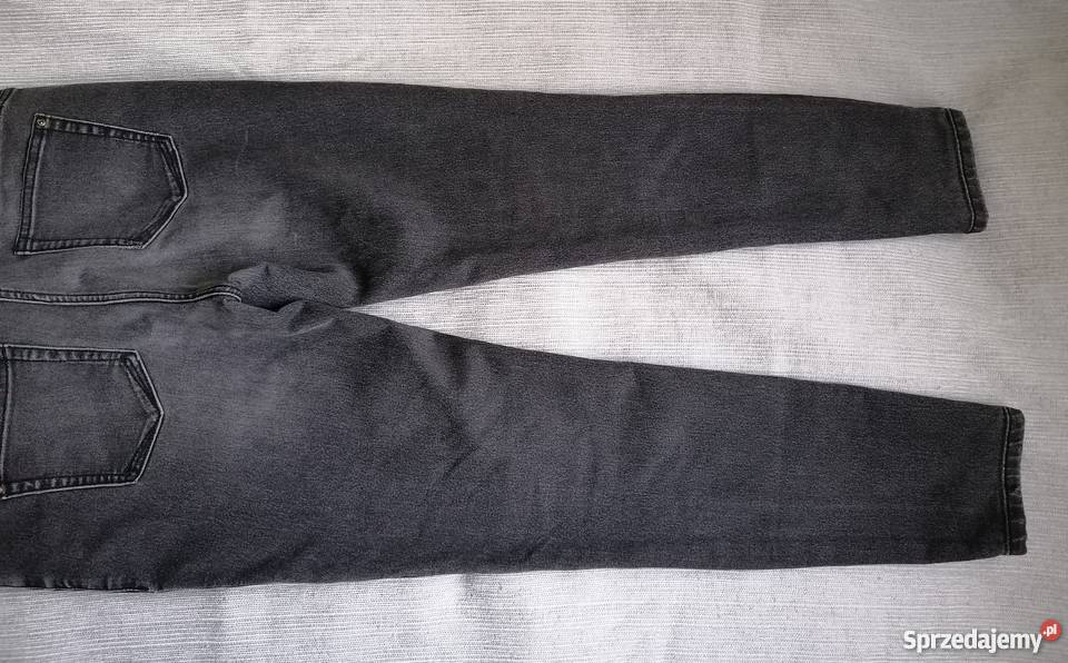 SPODNIE JEANSOWE SKINNY NEXT CIEMNO SZARE R 1644 Spodnie Łódź