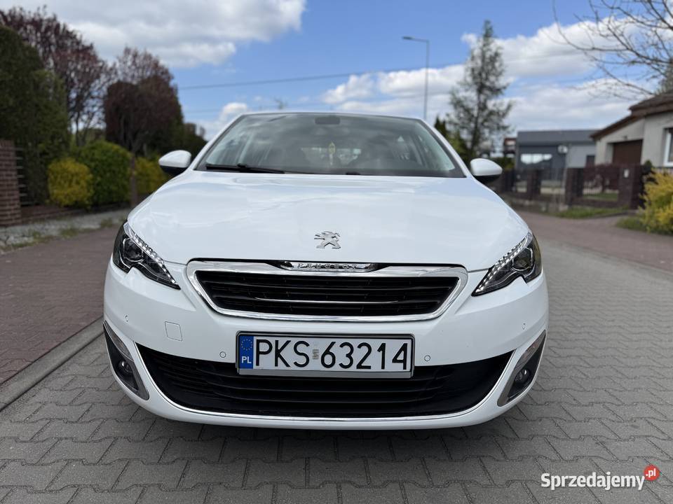 Peugeot 308 12b 2017r NAVI LED NOWY ROZRZĄD klimatyzacja 308 Leszno