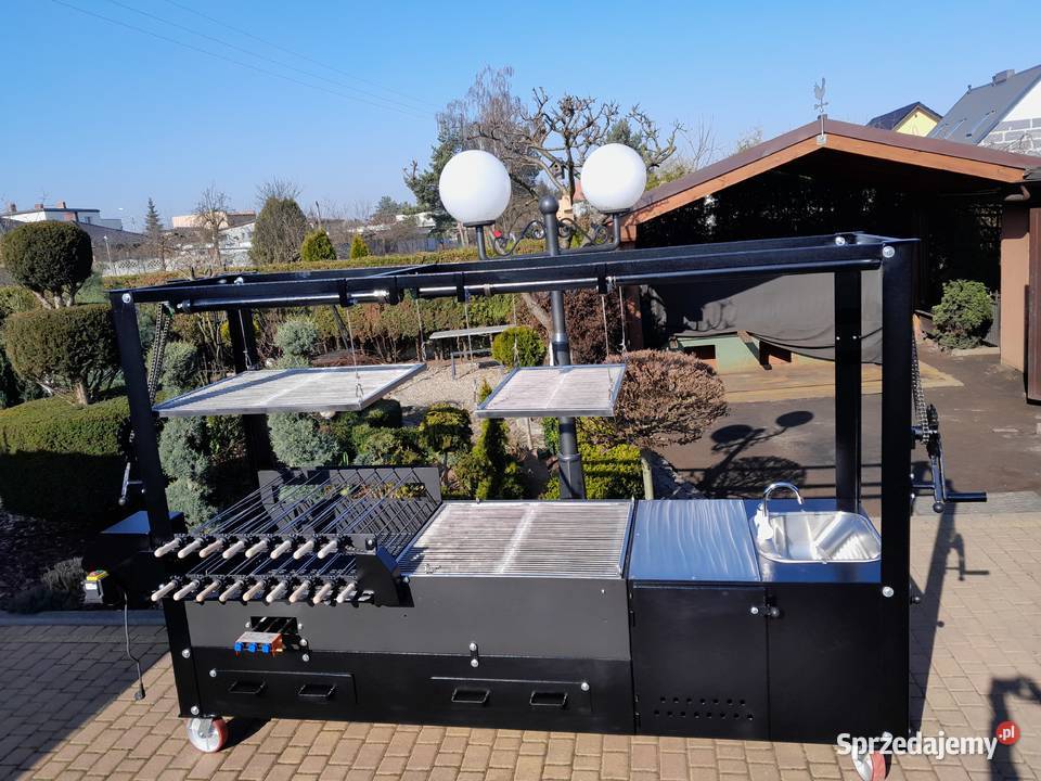 Gastronomiczny grill cateringowy węglowy Biznes i Przemysł Damasławek