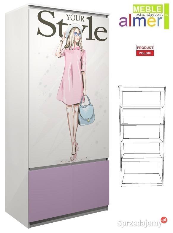 szafa FASHION C19 90x55 w200 do pokoju mazowieckie Płock