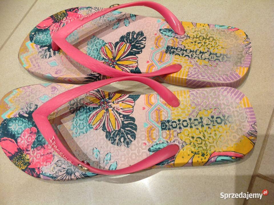 Klapki Japonki Damskie IPANEMA 37 Sandały i klapki lubuskie Nowa Sól