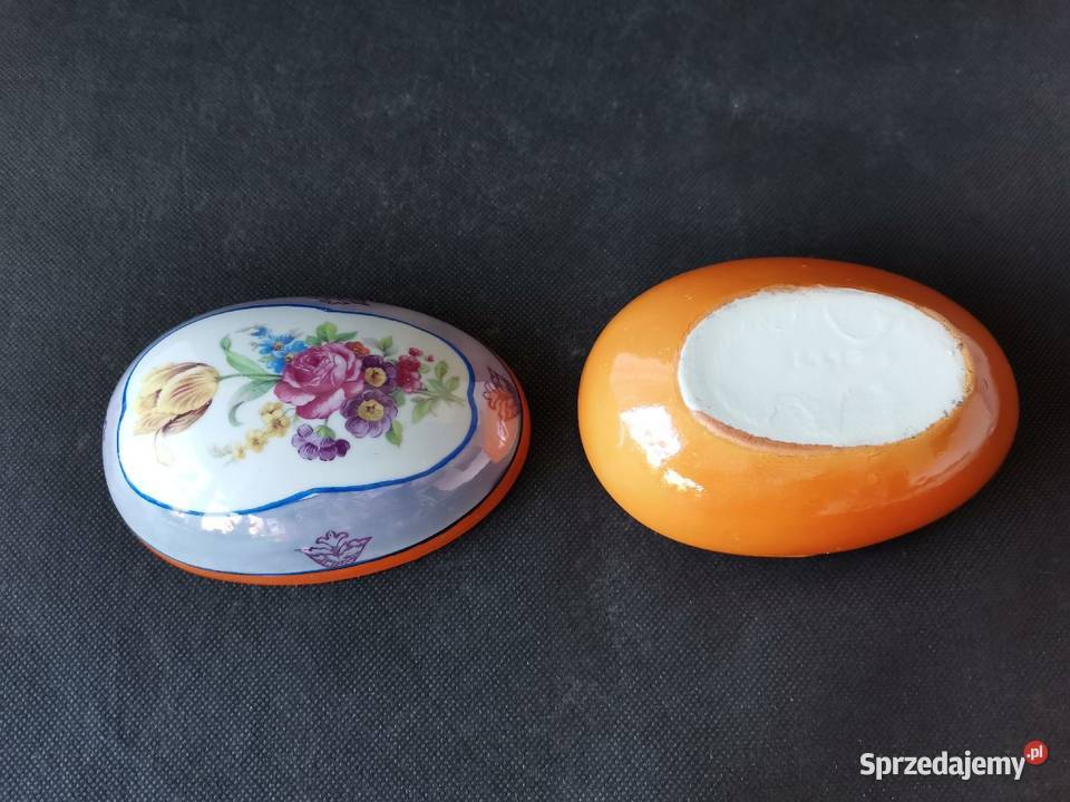 Stara przedwojenna porcelana bomboniera pojemnik