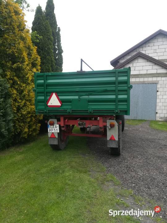 Przyczepa wywrotka 8t 3 stronna z Niemiec Łabunie