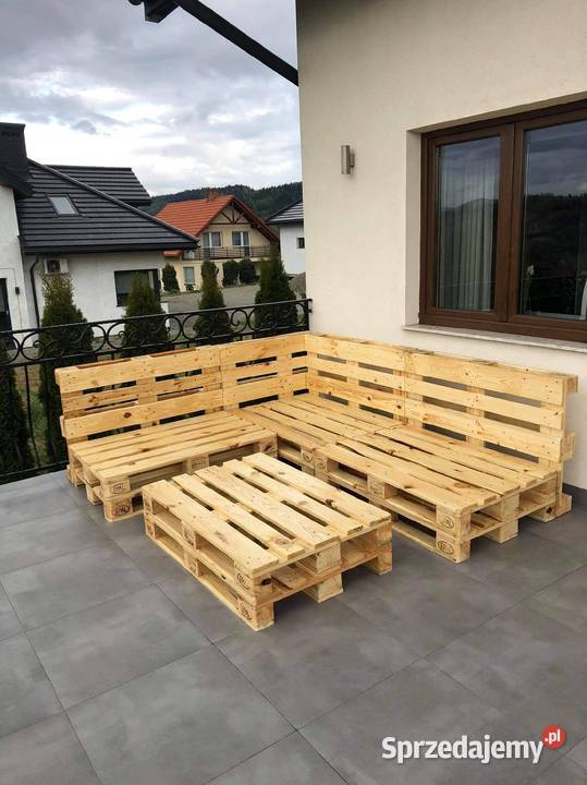 Narożnik Euro Meble z palet paletowe 240cm małopolskie