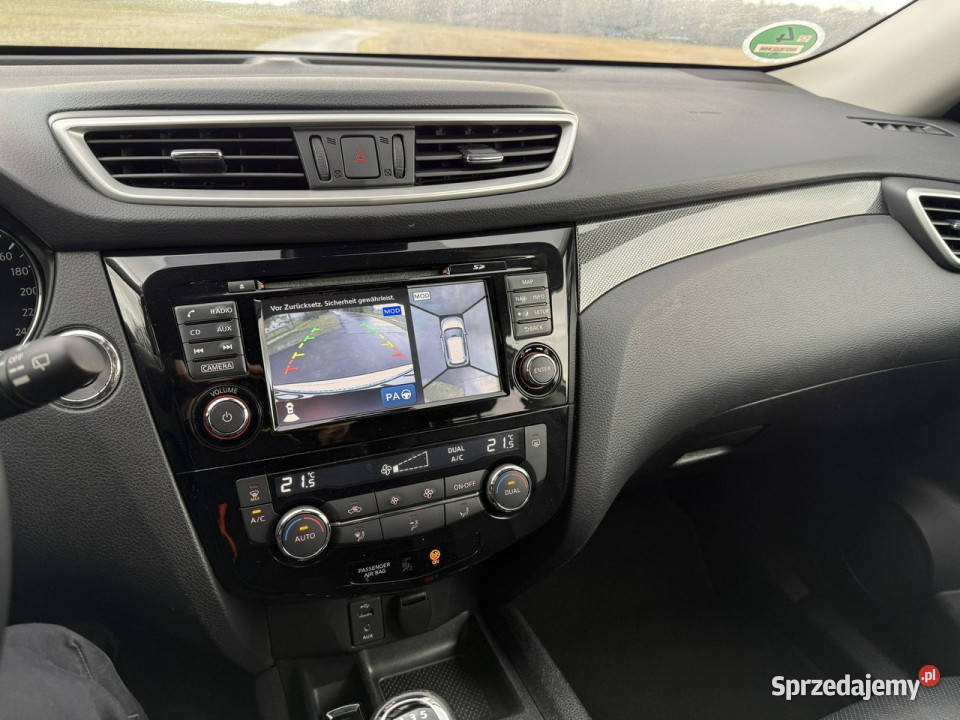 Nissan XTrail 16DIGT 163 153 TEKNA Kamera 360 czujnik deszczu