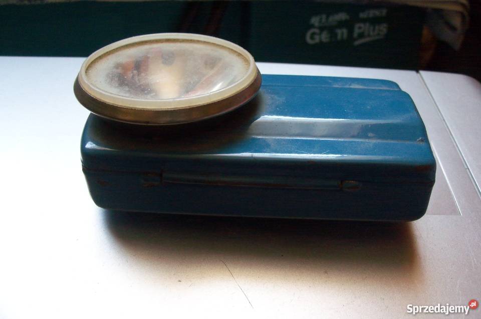 PRL niebieska latarka CFL Częstochowa Pozostałe Białystok sprzedam