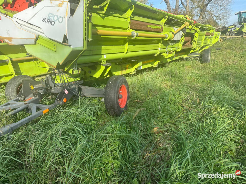 HEDER ZBOŻOWY CLAAS VARIO 1200 z 2013 roku Pozostałe wielkopolskie Jastrzębniki