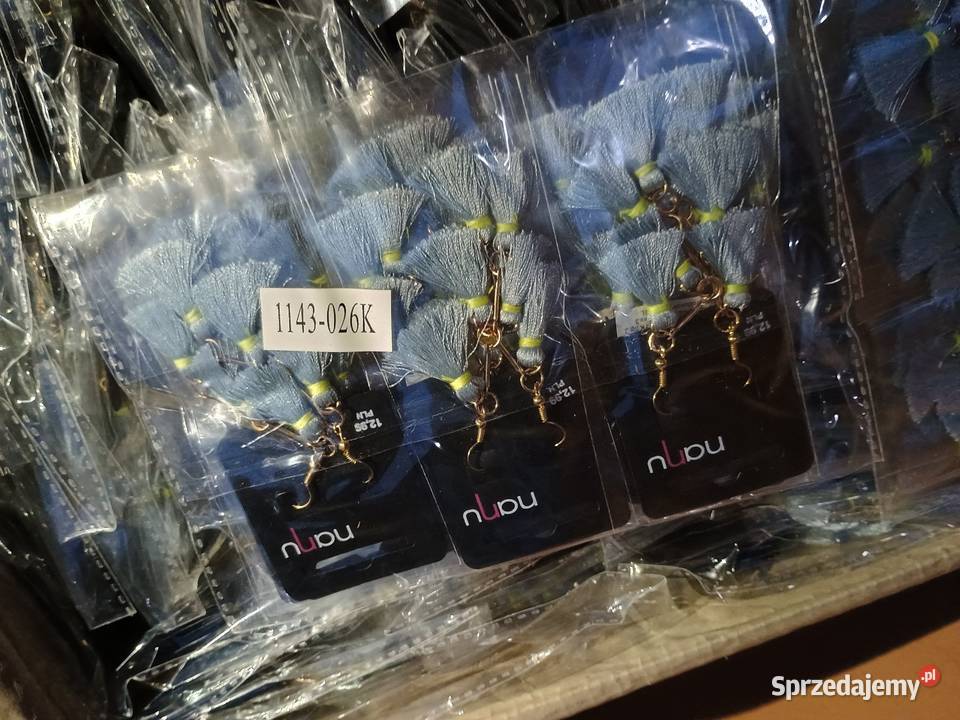 Kolczyki Mix hurt 1zl sztuka duża ilość świętokrzyskie Kielce