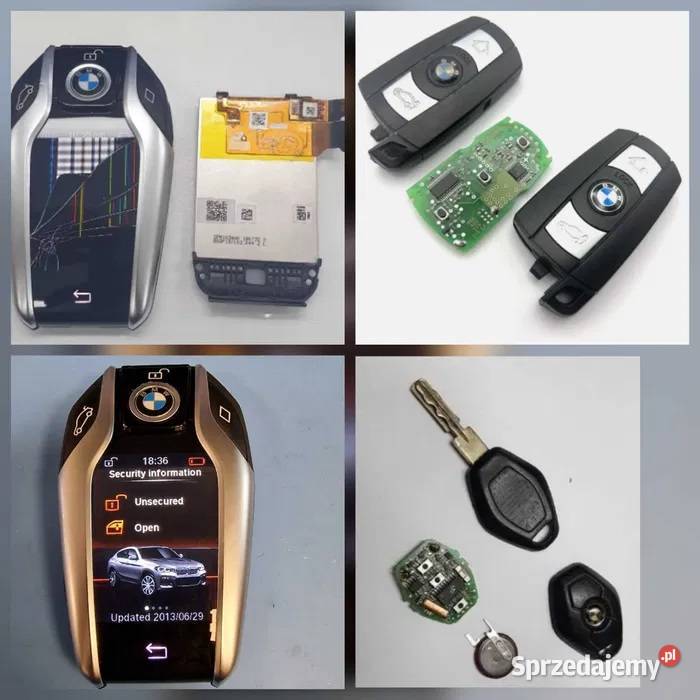 Naprawa kluczyka BMW wymiana akumulatora bateria Szczecinek