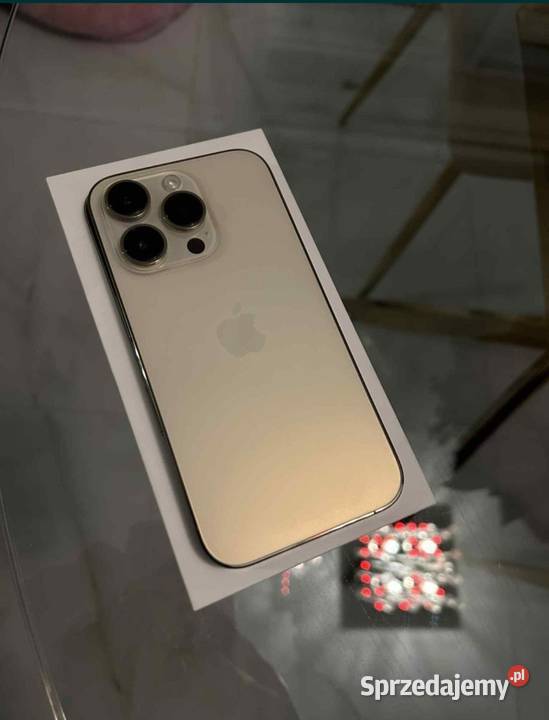 iPhone 14 Pro 256GB Złoty Okazja Bateria 81 Stan Prudnik