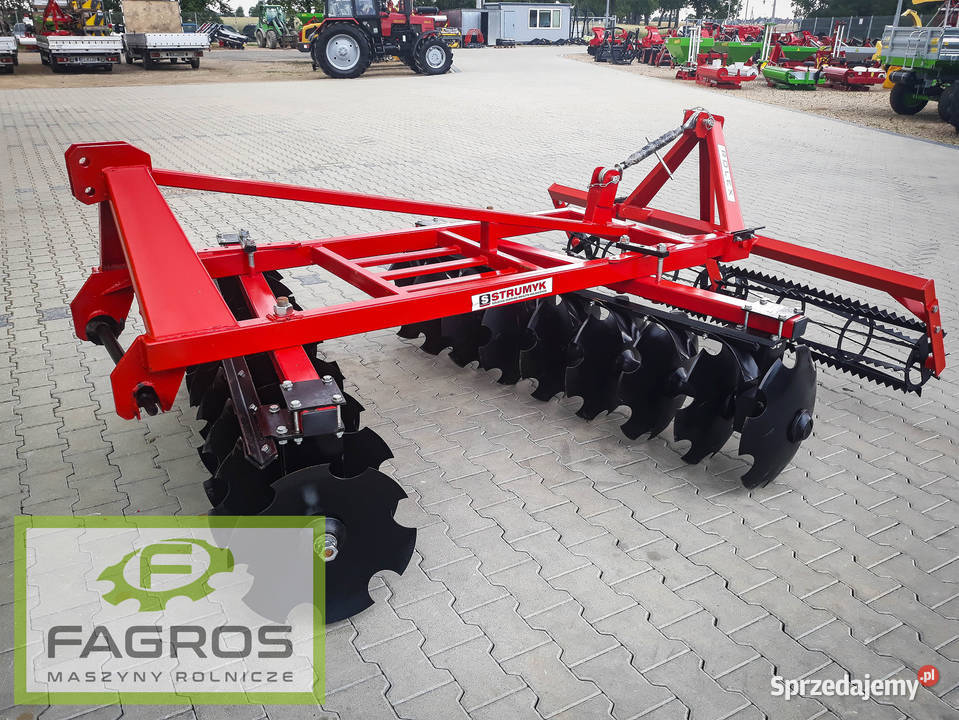 Nowa brona TALERZOWA Polowa układ V Agregat nieuszkodzony