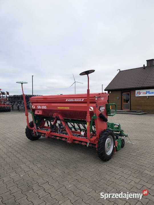 Siewnik Zbożowy AGROMASZ SR300 STOPKOWY