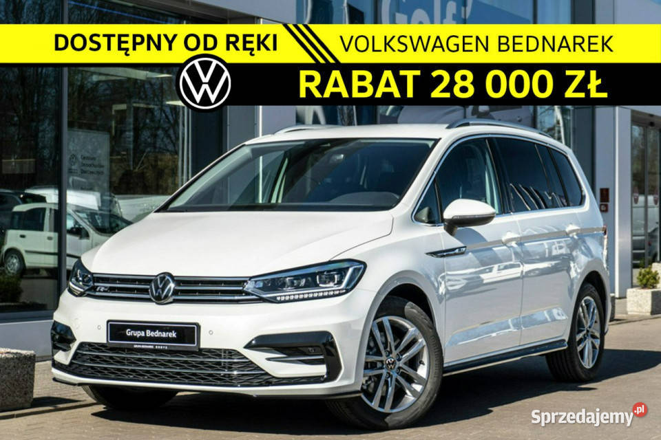 Volkswagen Touran Highline 15 TSI EVO 150 DSG kamera cofania sprzedam