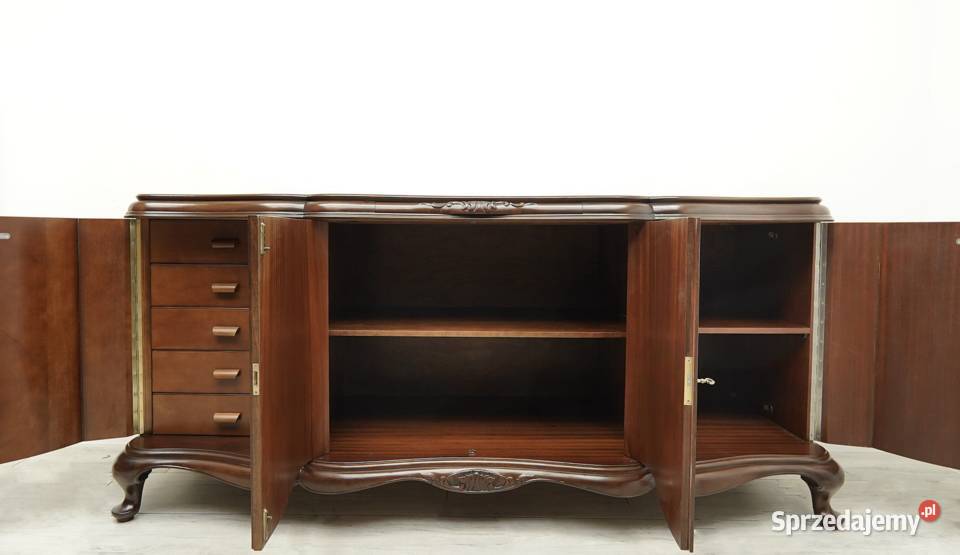 Antyczna komoda z początku XXw profesjonalnej Jerka