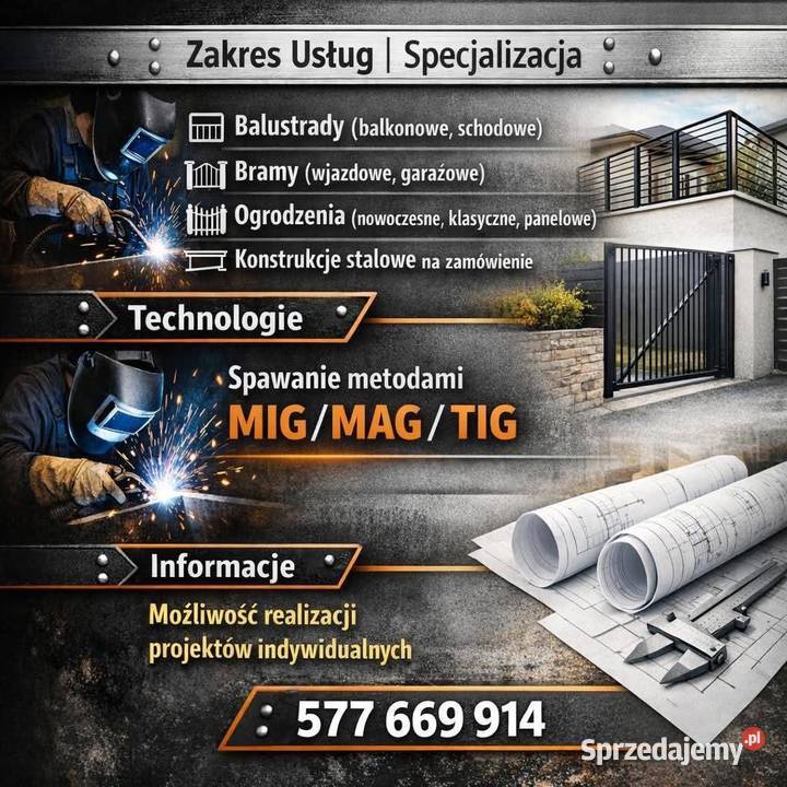 Usługi spawacza podkarpackie