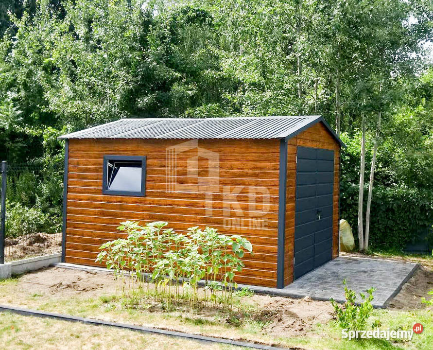 SCHOWEK DOMEK OGRODOWY 3m x 5m Brama okno TKD131 Leszno