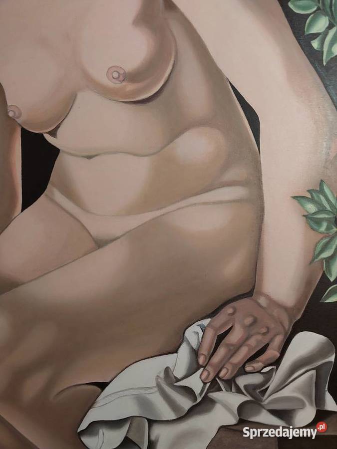 Obraz olej na płótnie według TŁempickiej Częstochowa