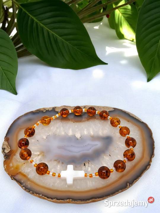 Bransoletka różaniec dziesiątka różańca z Warszawa