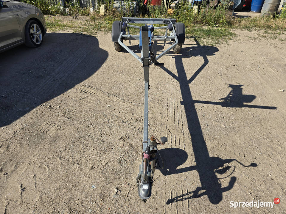 Przyczepka do łodzi wędkarskiej skutera wodnego Wiśniewo