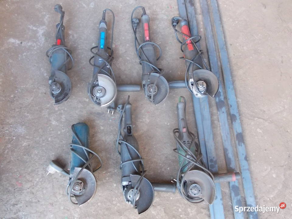 szlifierka szlifierki kątowe Uszkodzone Bojanowo