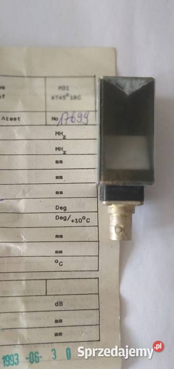 GŁOWICA ULTRADŹWIĘKOWA M31 4T4518C Wołomin