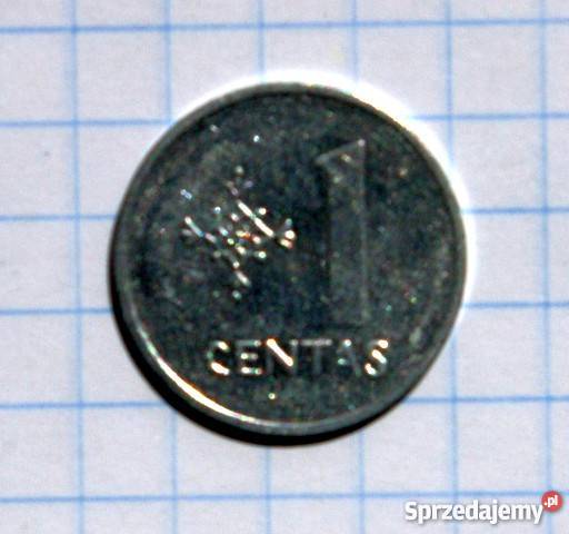 1 CENTAS 1991 LITWA Piszczac