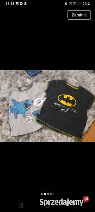 Ubranka wiosna lato chłopca 8086 Rozmiar 86 Zambrów