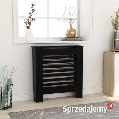 vidaXL Osłona na kaloryfer MDF czarna 78 325564 Warszawa sprzedam