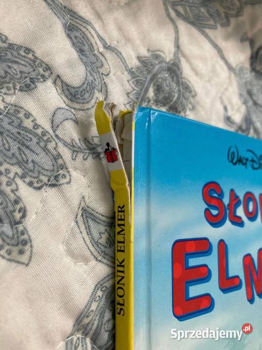 Książka Słonik Elmer Disney Lata 90 Rok wydania 1999 Książki i Podręczniki Warszawa sprzedam