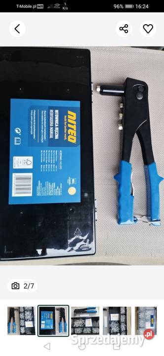 Nitownica z nitami 600 4 głowice Nowa Wieliczka sprzedam