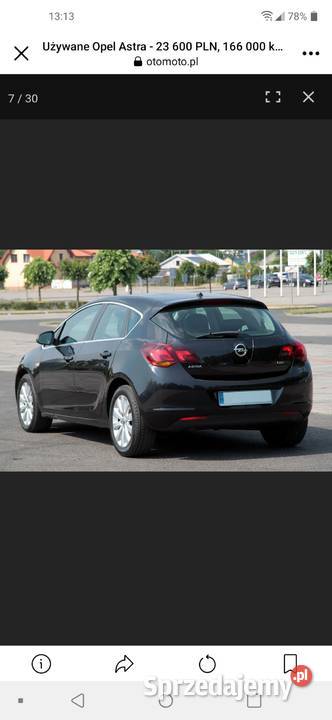 ASTRA 17 CDTI 110 COSMO BEZWYPADKOWA SERWIS czujnik deszczu Włocławek sprzedam