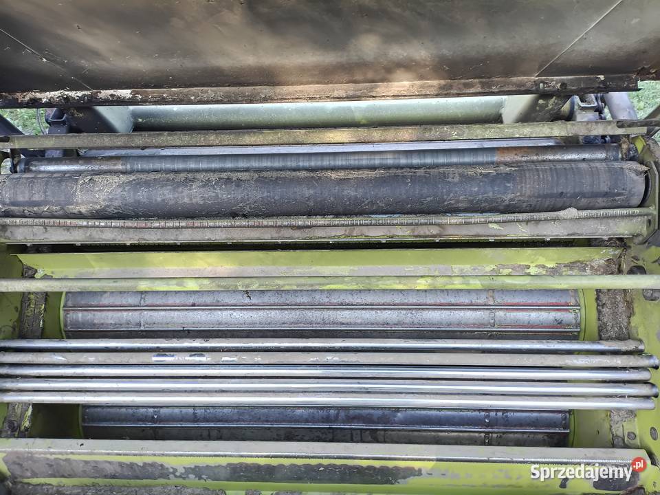 Prasa Claas Rollant 254 RC opalona uszkodzony