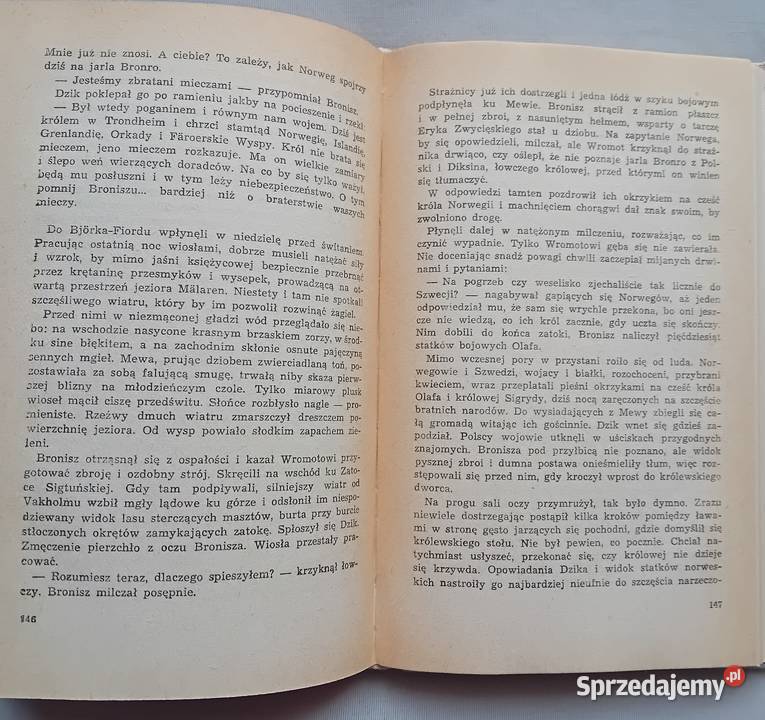 Władysław Jan Grabski Saga o jarlu Broniszu Tomy wielkopolskie Koźminek