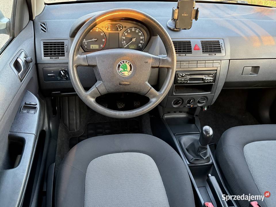 SKODA Fabia Kombi 14 Benzyna GAZ LPG Salon komputer pokładowy Warszawa sprzedam