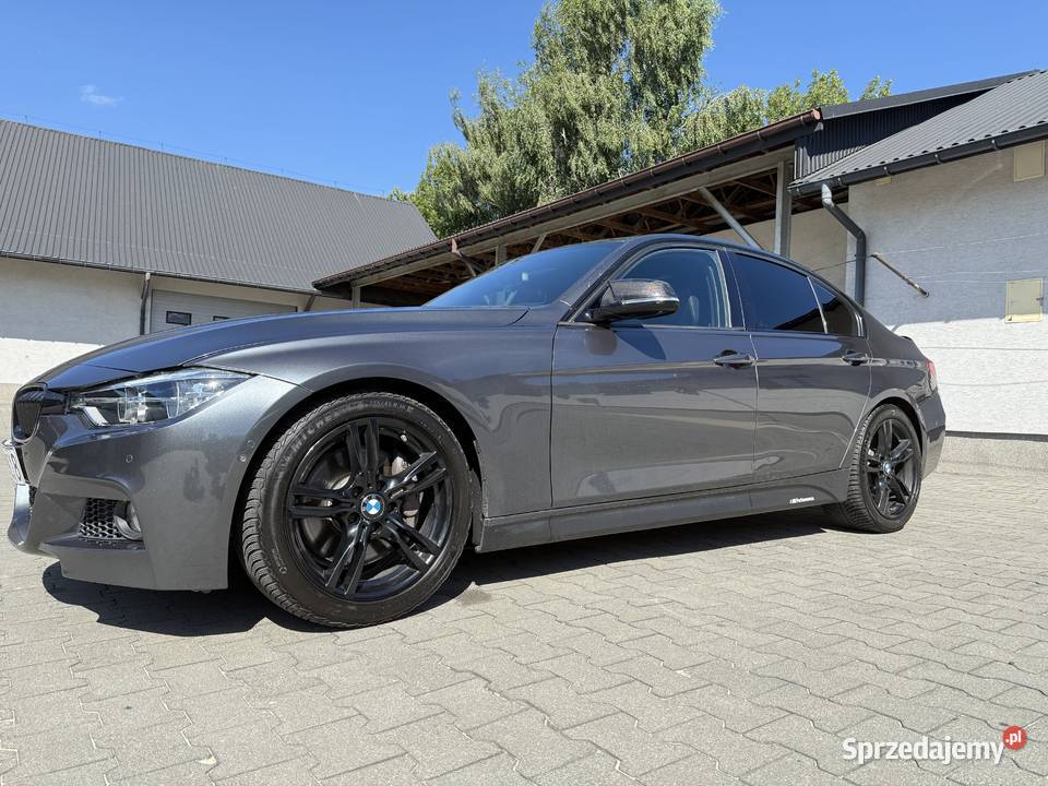 BMW F30 330i B46 RWD B39 Mineralgrau Metallic Rok produkcji 2016 Charsznica sprzedam