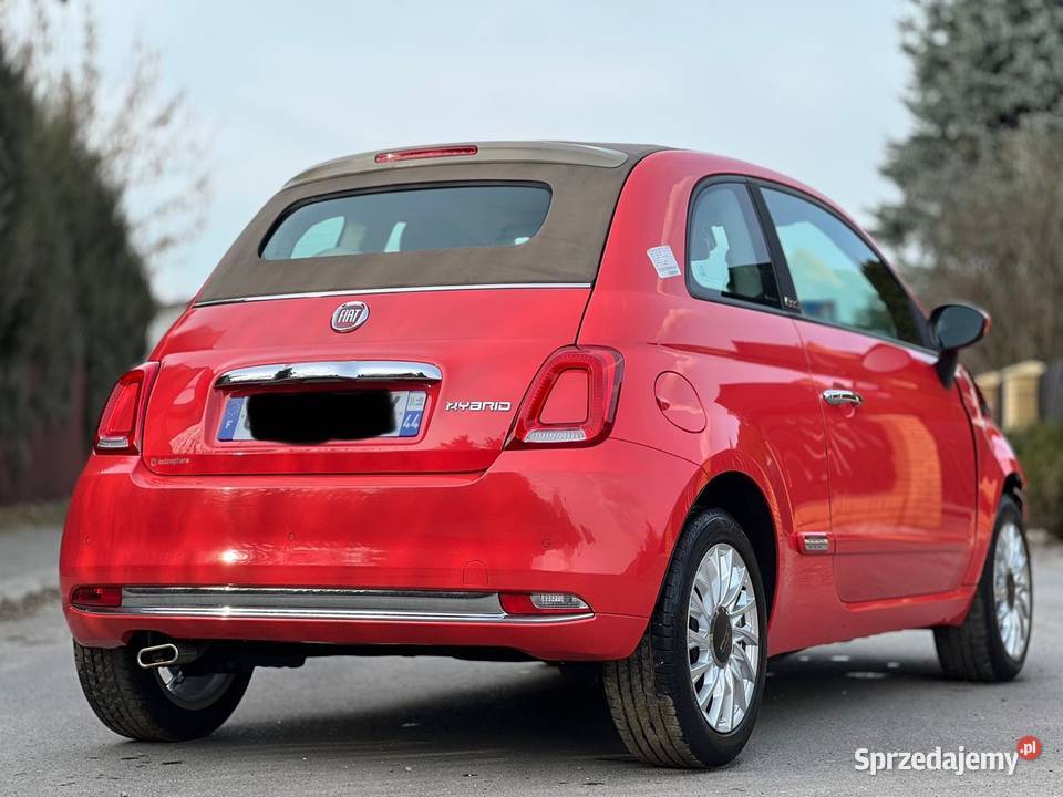 Włoski cukiereczek szuka klienta Fiat 500 Cabrio Ostrowiec Świętokrzyski sprzedam